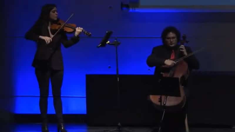 Duet de violí i violoncel