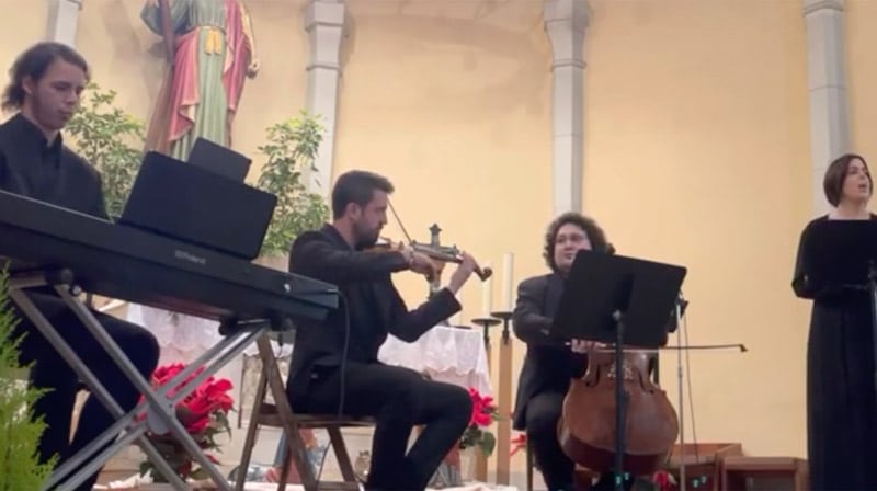Quartet clàssic (Veu, violi, violoncel i teclat)