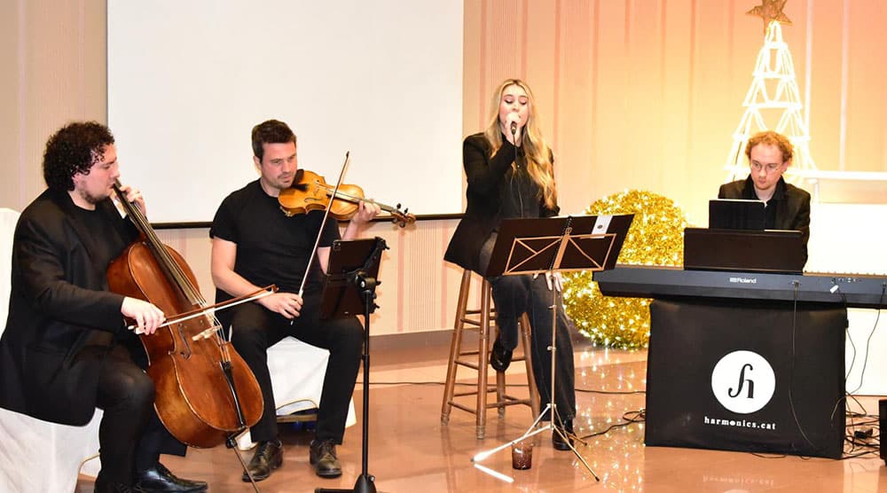 Concert de Nadal amb el Quartet Harmònics